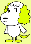 カワイイ系犬キャラクター